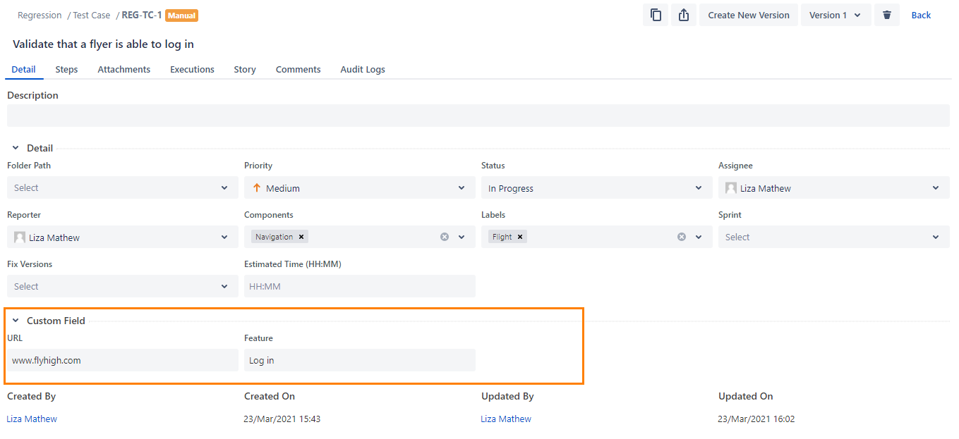 Using Custom Fields