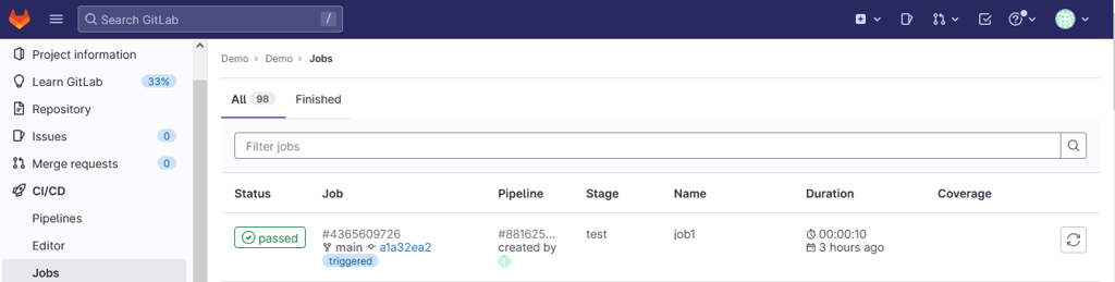 GitLab Config Pipeline