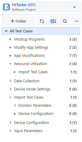 Folder Hierarchy View