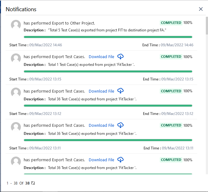 View Notifications
