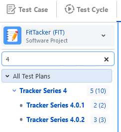 Search Test Plan Folders