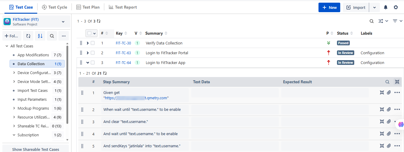 Verify Test Cases