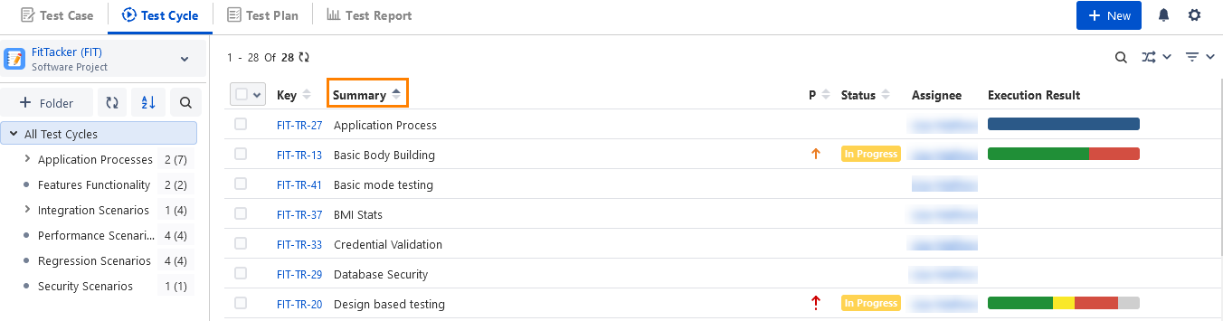 Sorting in Grid View