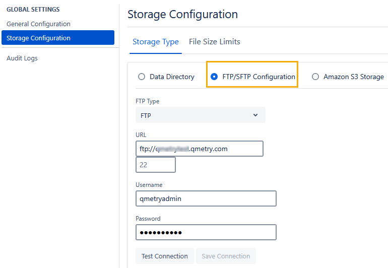 FTP Configuration