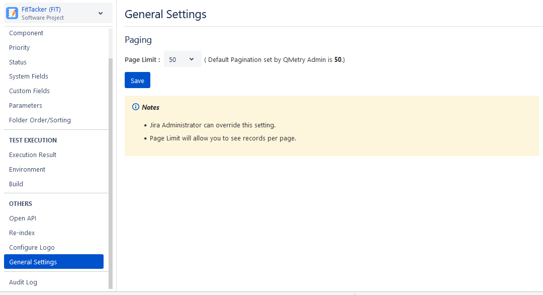 General Settings
