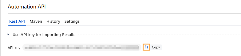 Regenerate API Key