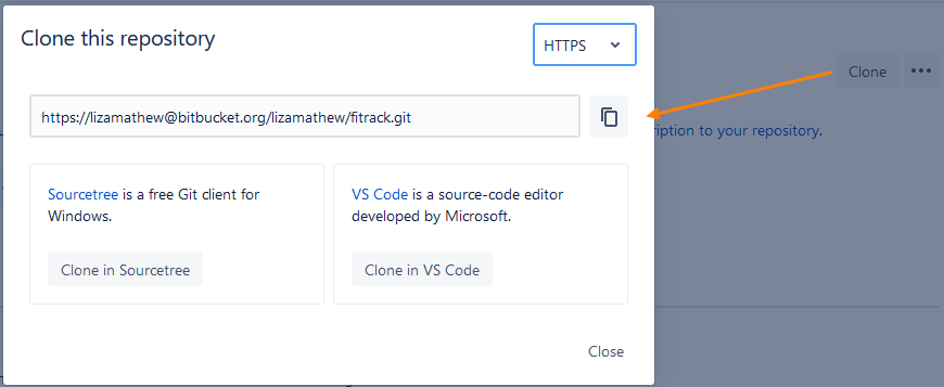 Clone BitBucket Repo