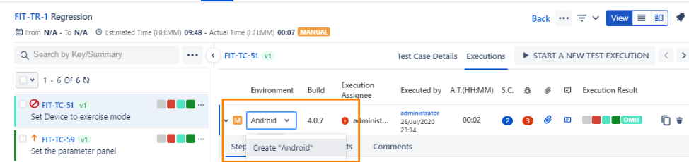 Add Environment Values Inline