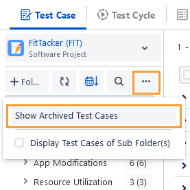 View Archived Test Cases