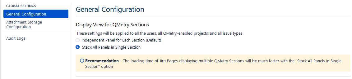 Display View Settings