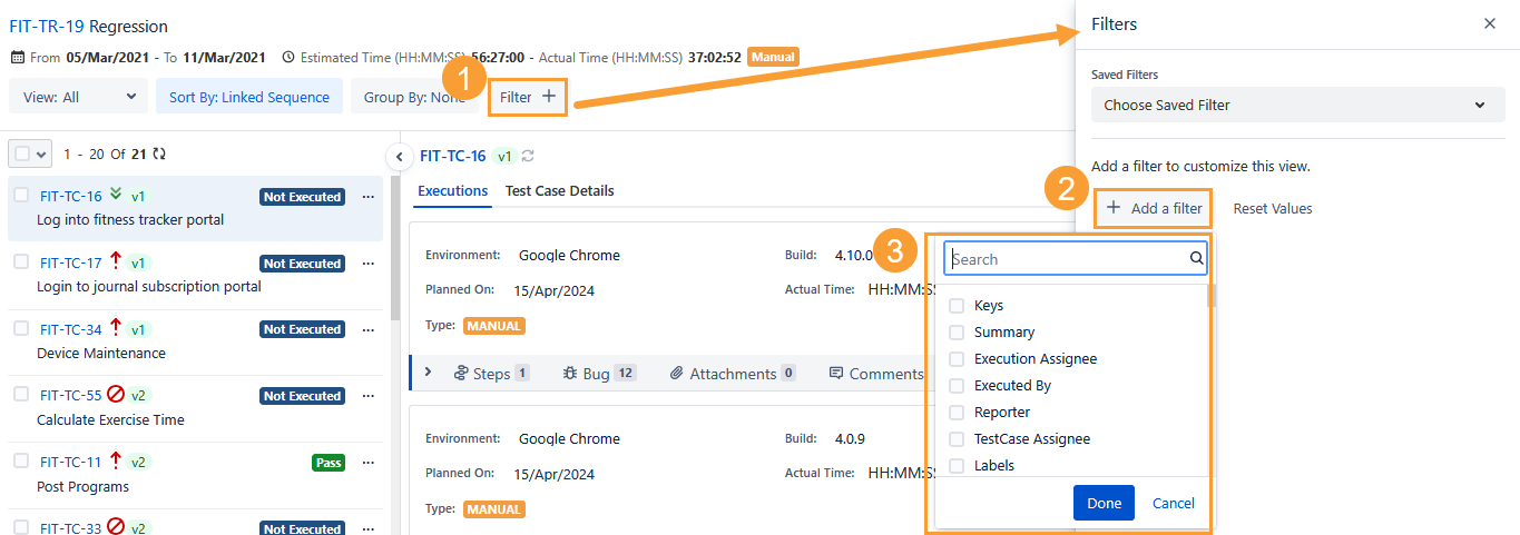 Test Case Search